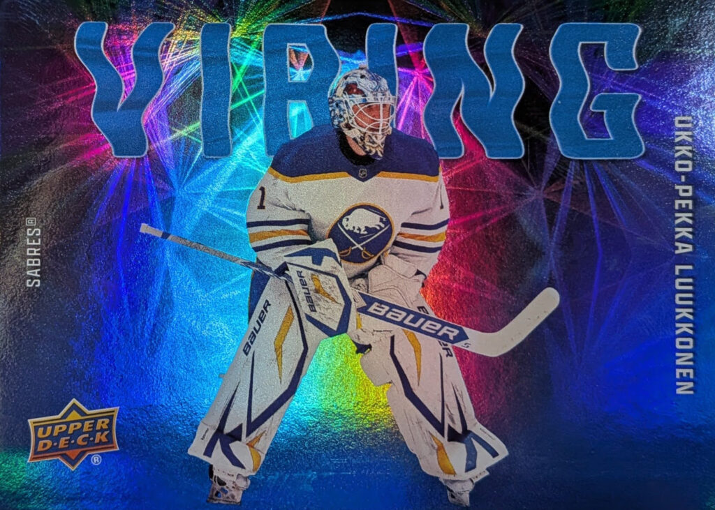 Original reference: 2025-26 Upper Deck Series 2 - Vibing (Ukko-Pekka Luukkonen)