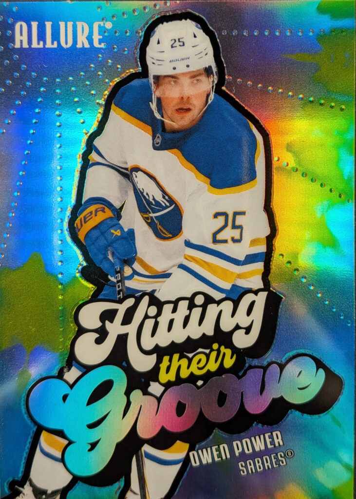 Original reference: 2025–26 Upper Deck Allure - Hitting Their Groove (Owen Power)