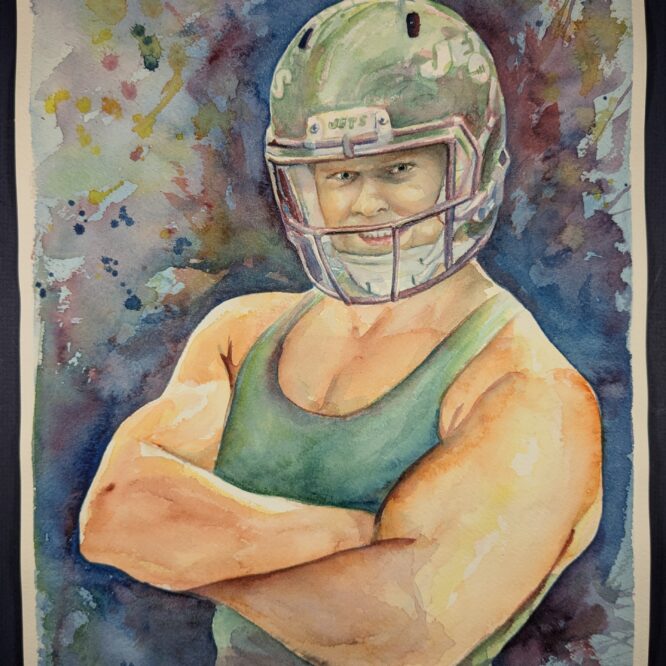 Darnold Schwarzenegger is Ready for Action