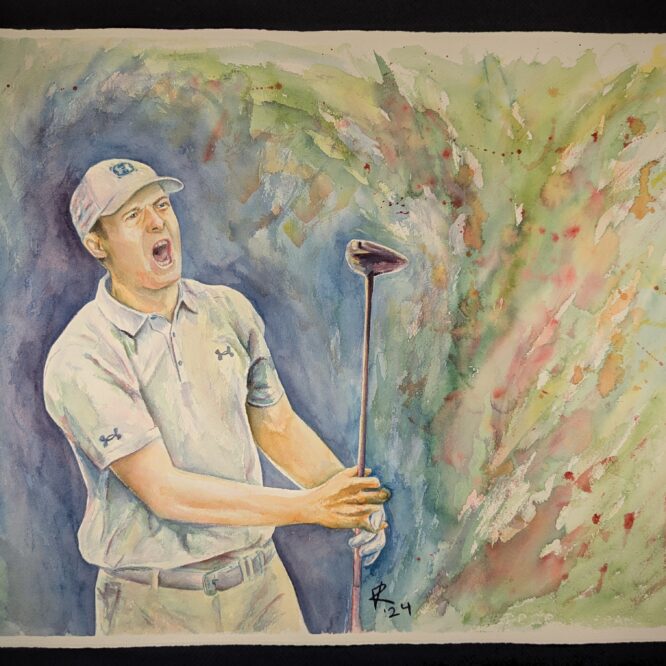 Jordan Spieth is Displeased