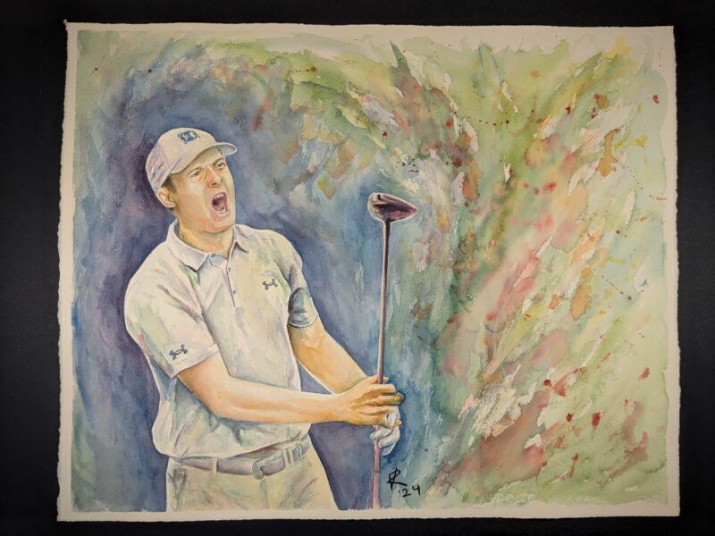 Jordan Spieth is Displeased