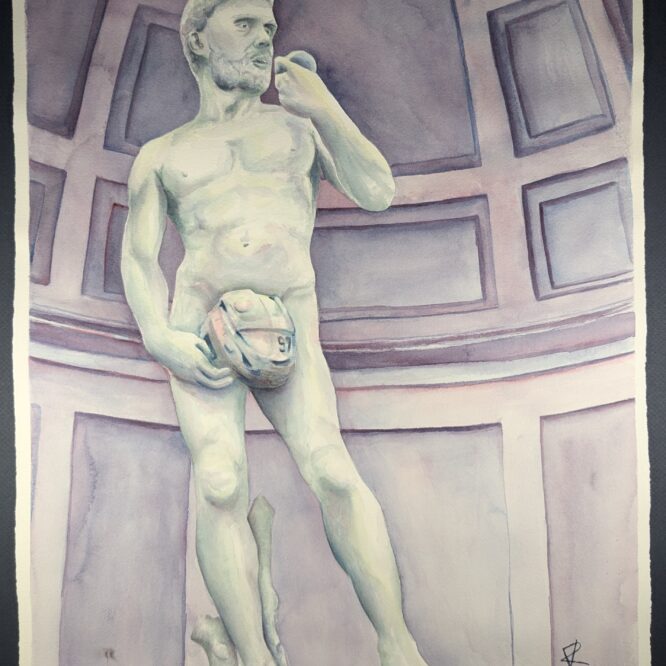 Michelangelo’s Statue of McDavid